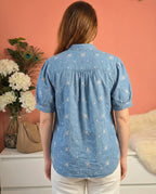 Chemise en jean souple 100% coton