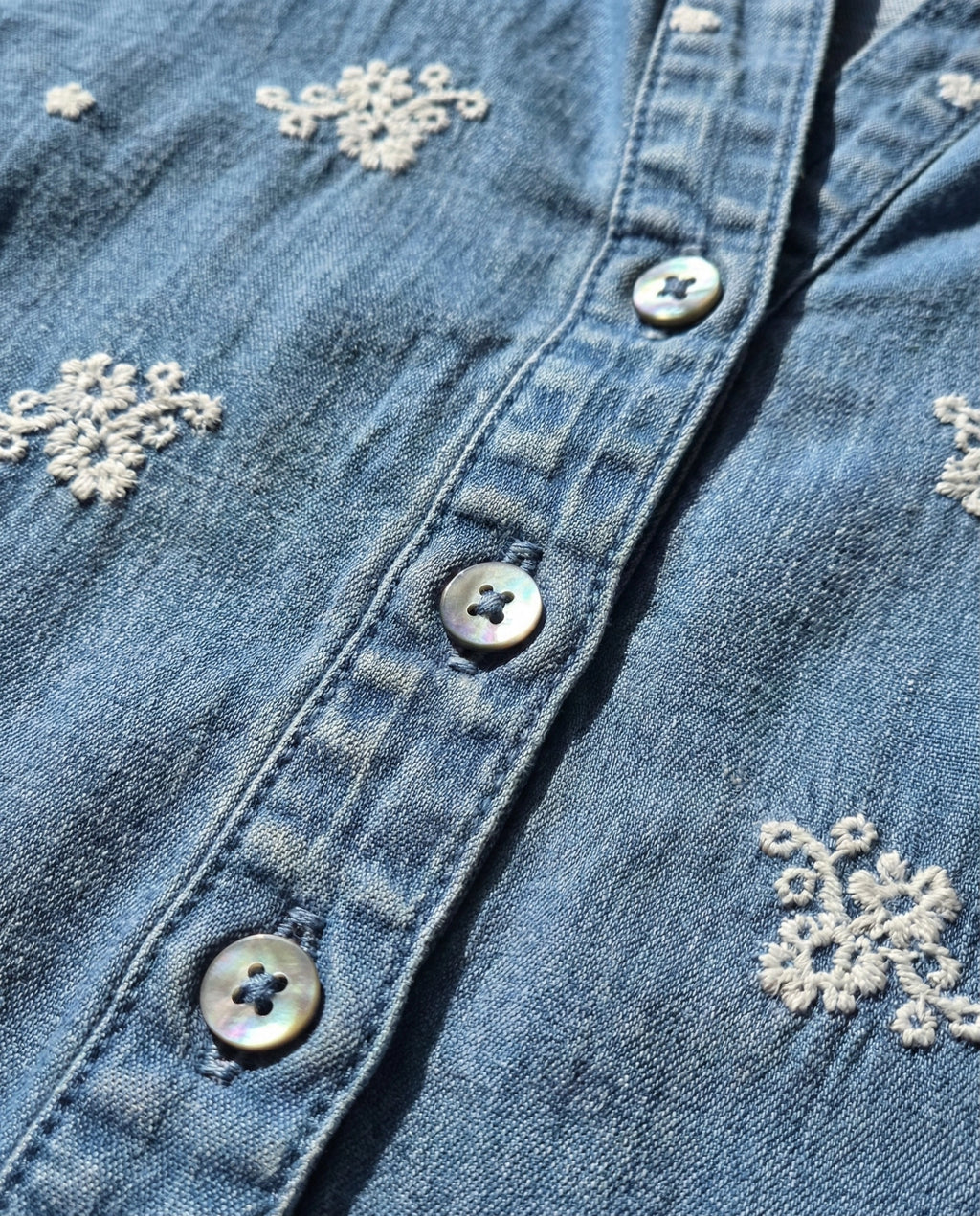 Chemise en jean souple 100% coton