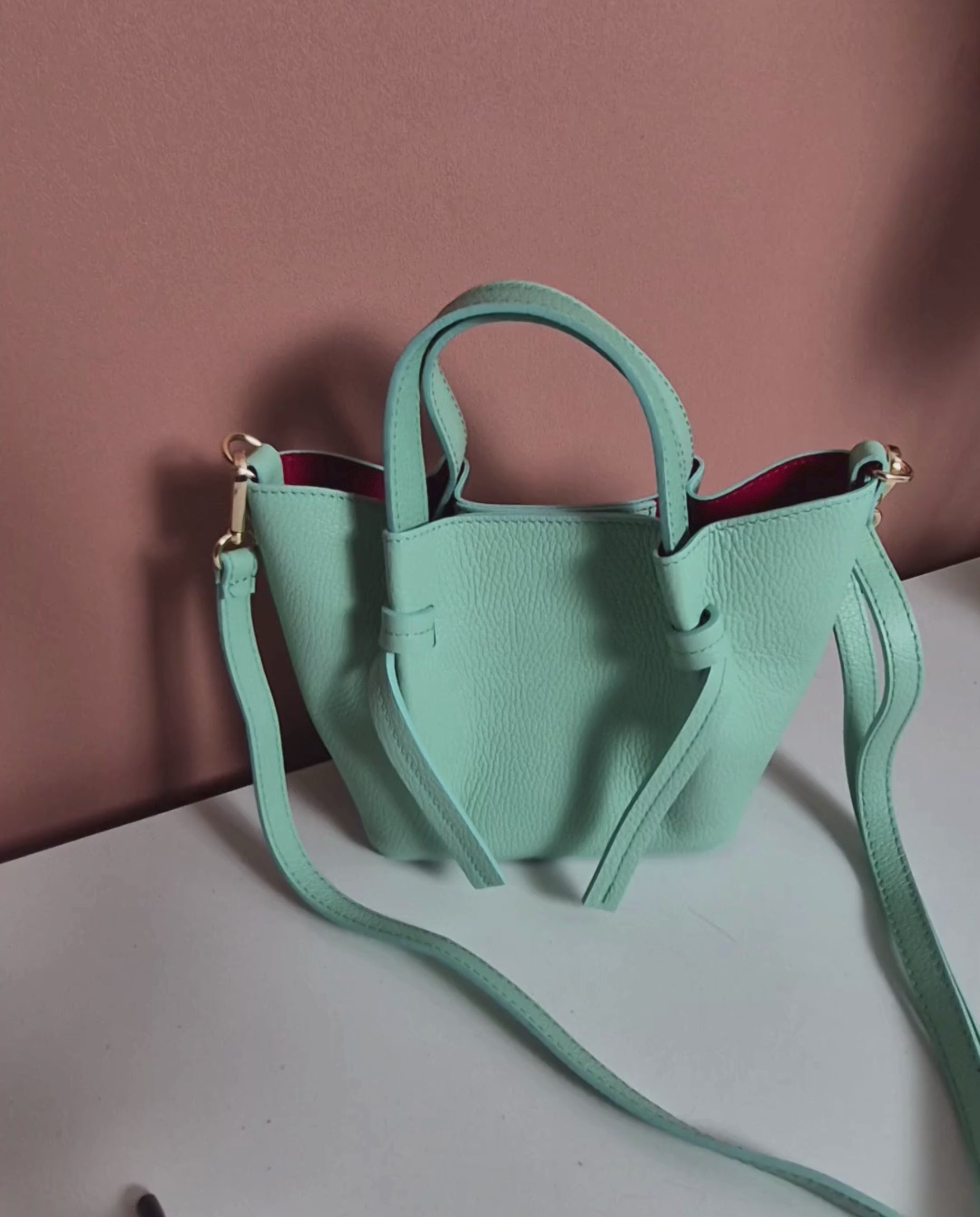 Sac Noa en cuir italien