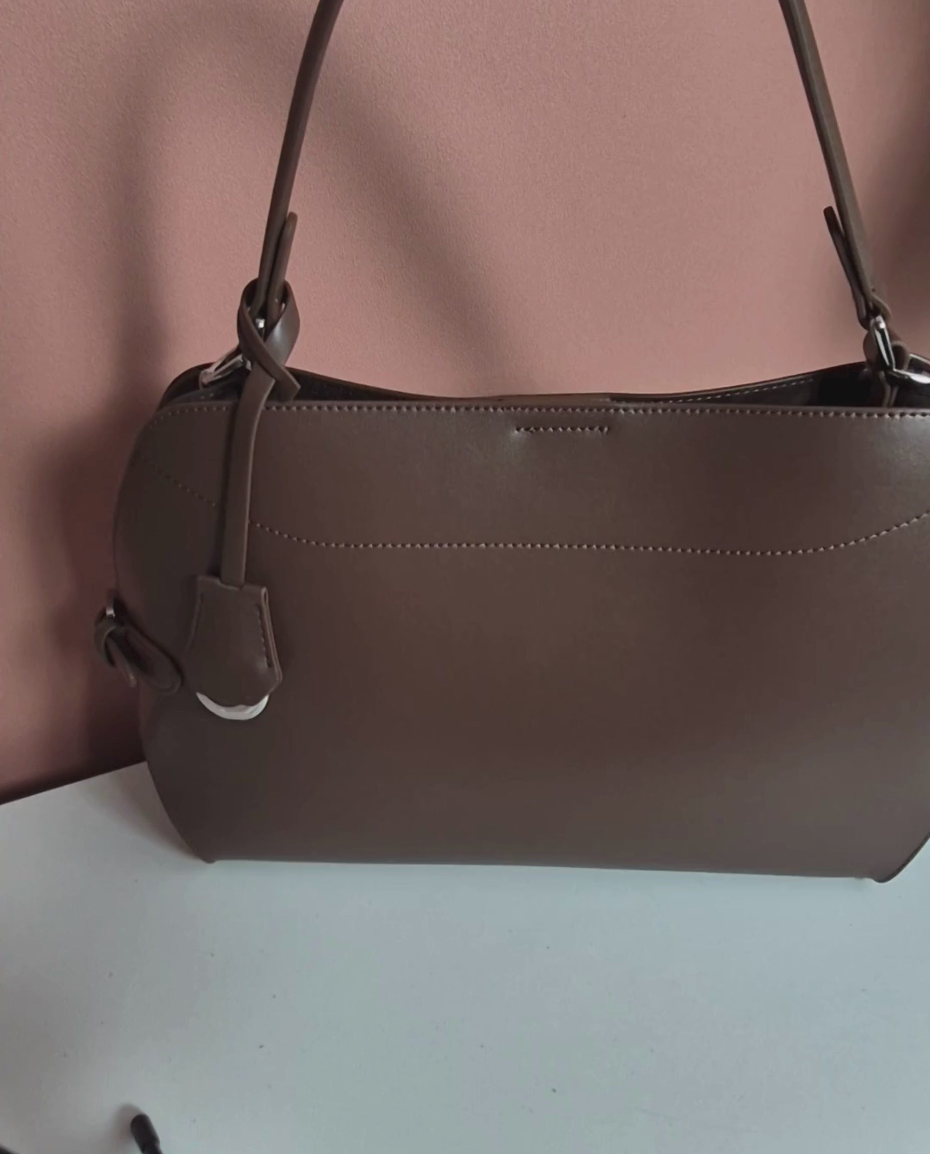 Sac à main Inès en cuir vachette