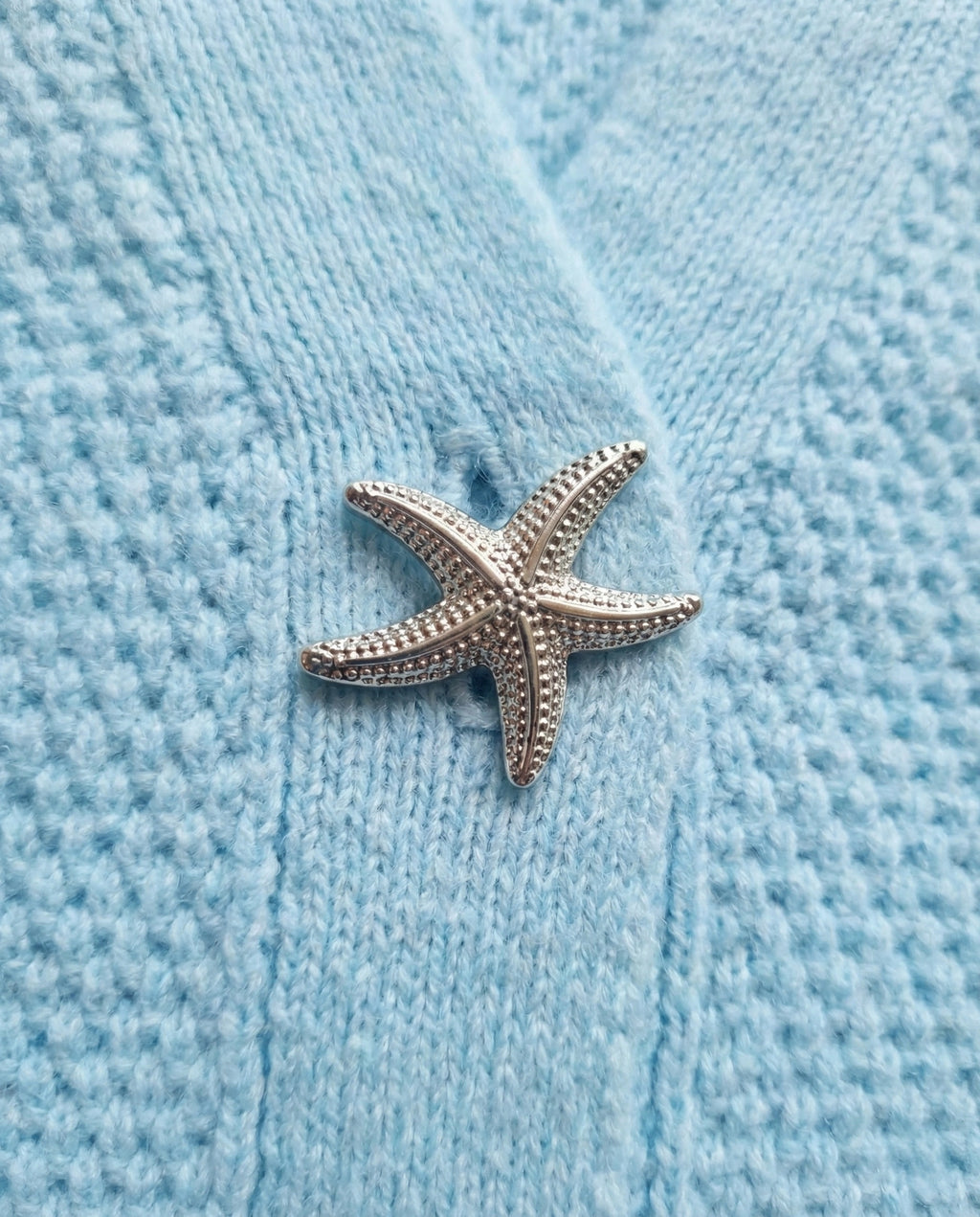 Pull gilet en maille boutonnée