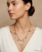 Collier charms Jardin