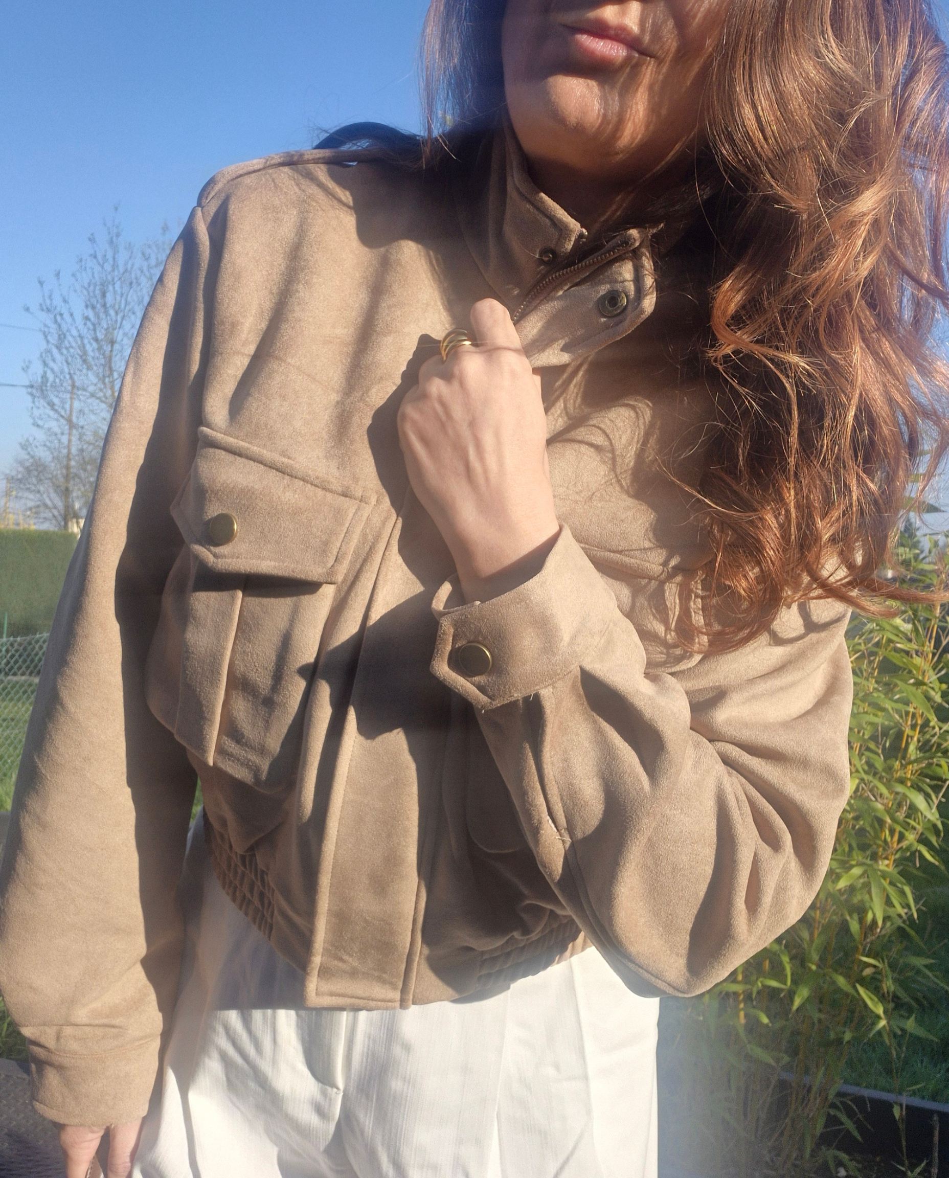 Veste Mila Suédine