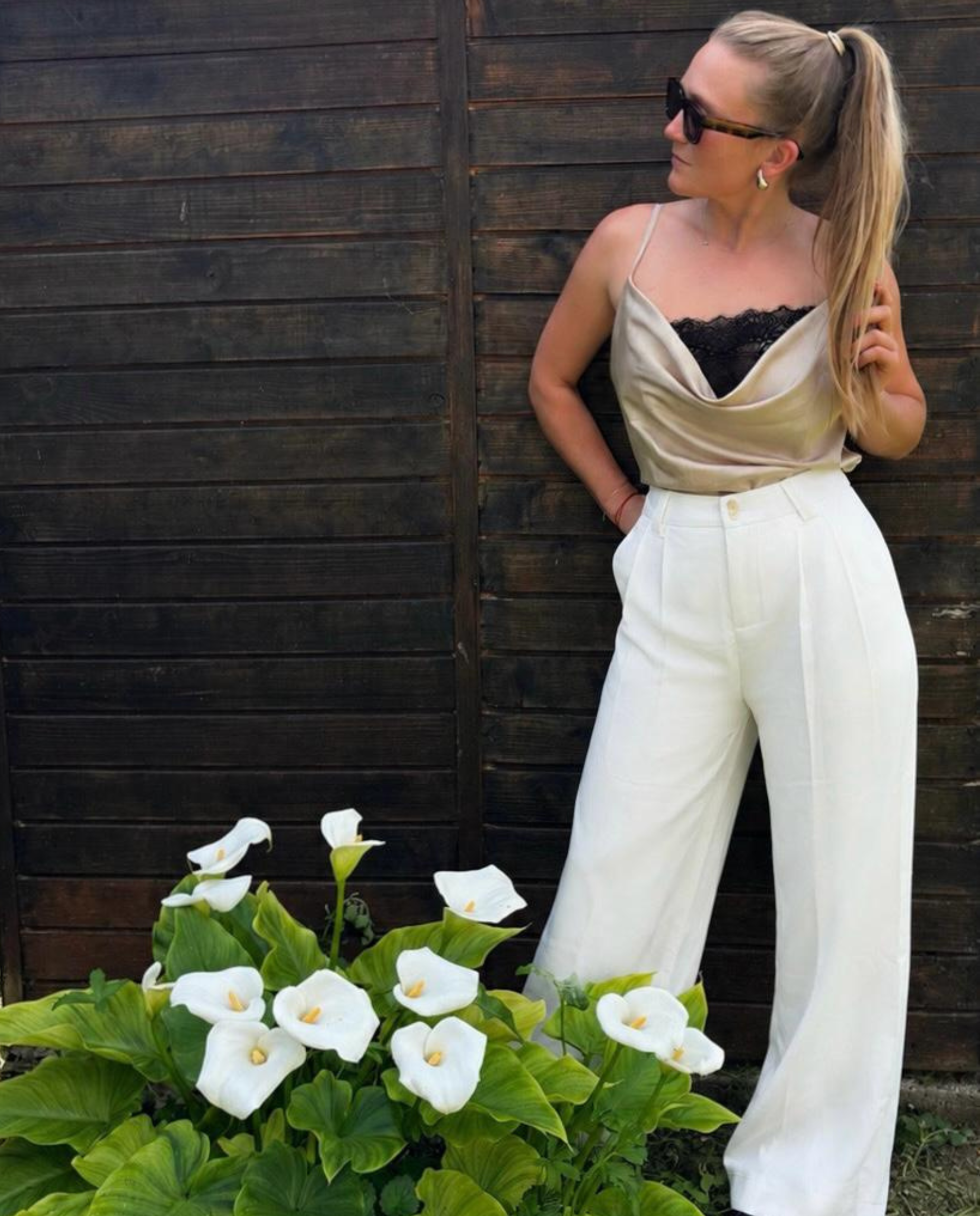 Pantalon Palazzo