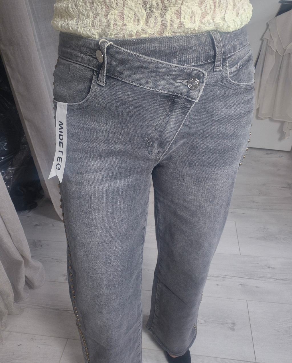Jean gris Roxane